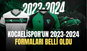 Kocaelispor’un yeni sezon formaları paylaşıldı