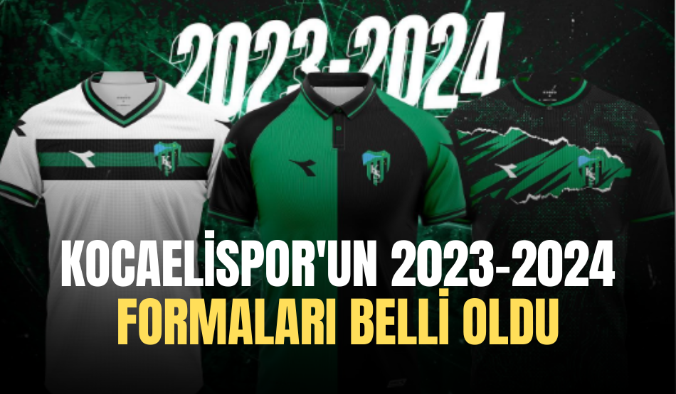 Kocaelispor’un yeni sezon formaları paylaşıldı