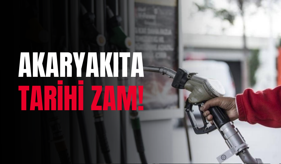 Akaryakıta Tarihi Zam!