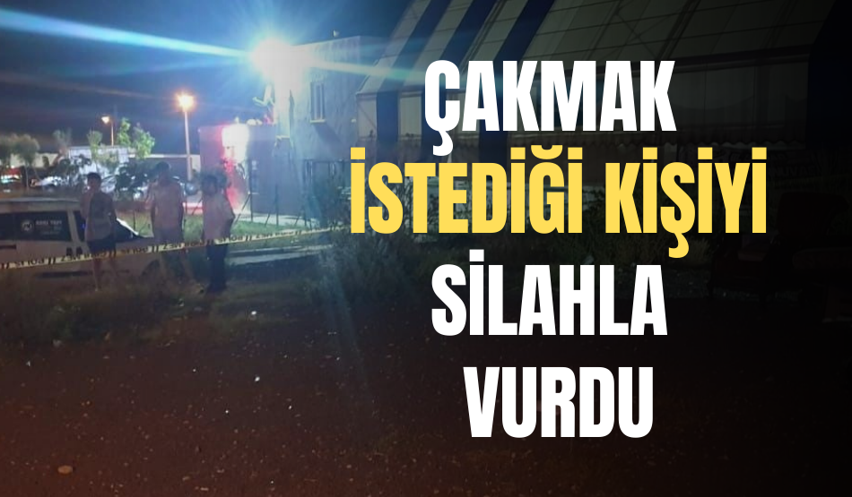 Kocaeli’de bir kişi çakmak istediği kişiyi silahla vurdu