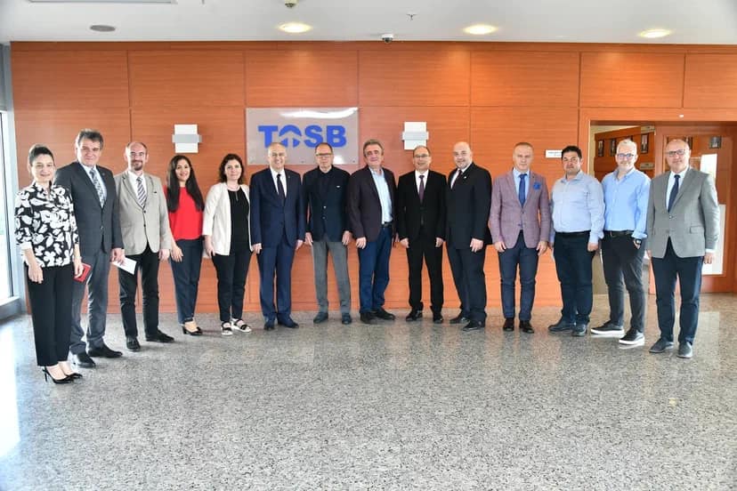 TOSB, KOÜ Rektörü Cantürk’ü ağırladı