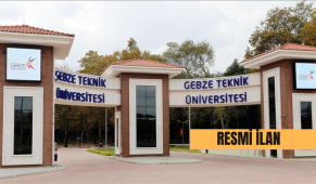 GEBZE TEKNİK ÜNİVERSİTESİ GENÇ OFİS YAPIM İŞİ İLANI