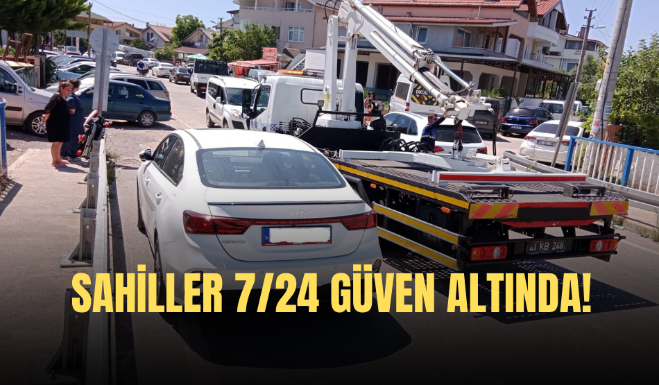 Sahiller 7/24 güven altında!