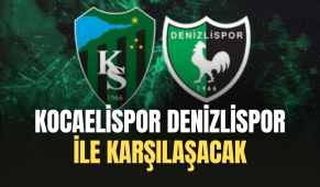 Kocaelispor Denizlispor ile karşılaşacak