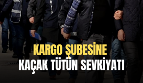 Gebze’de kargo şubesine kaçak tütün sevkiyatı