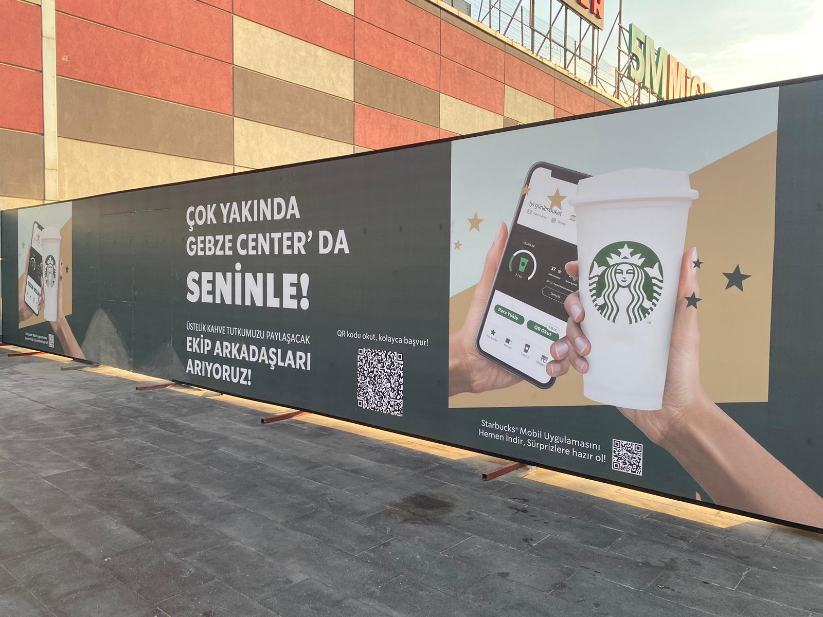 Gebze Center’da Starbucks Çalışmaları Başladı! Gebze Center’da Starbucks Çalışmaları Başladı!