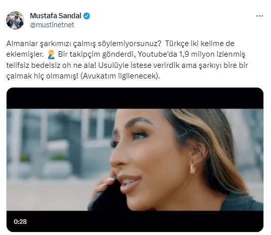 Mustafa Sandal isyan etti! Oh ne ala! Mustafa Sandal isyan etti! Oh ne ala!