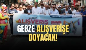 Gebze alışverişe doyacak!