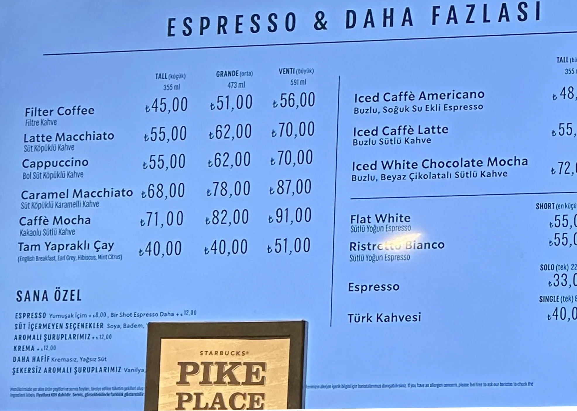 Starbucks'a Zam Geldi!