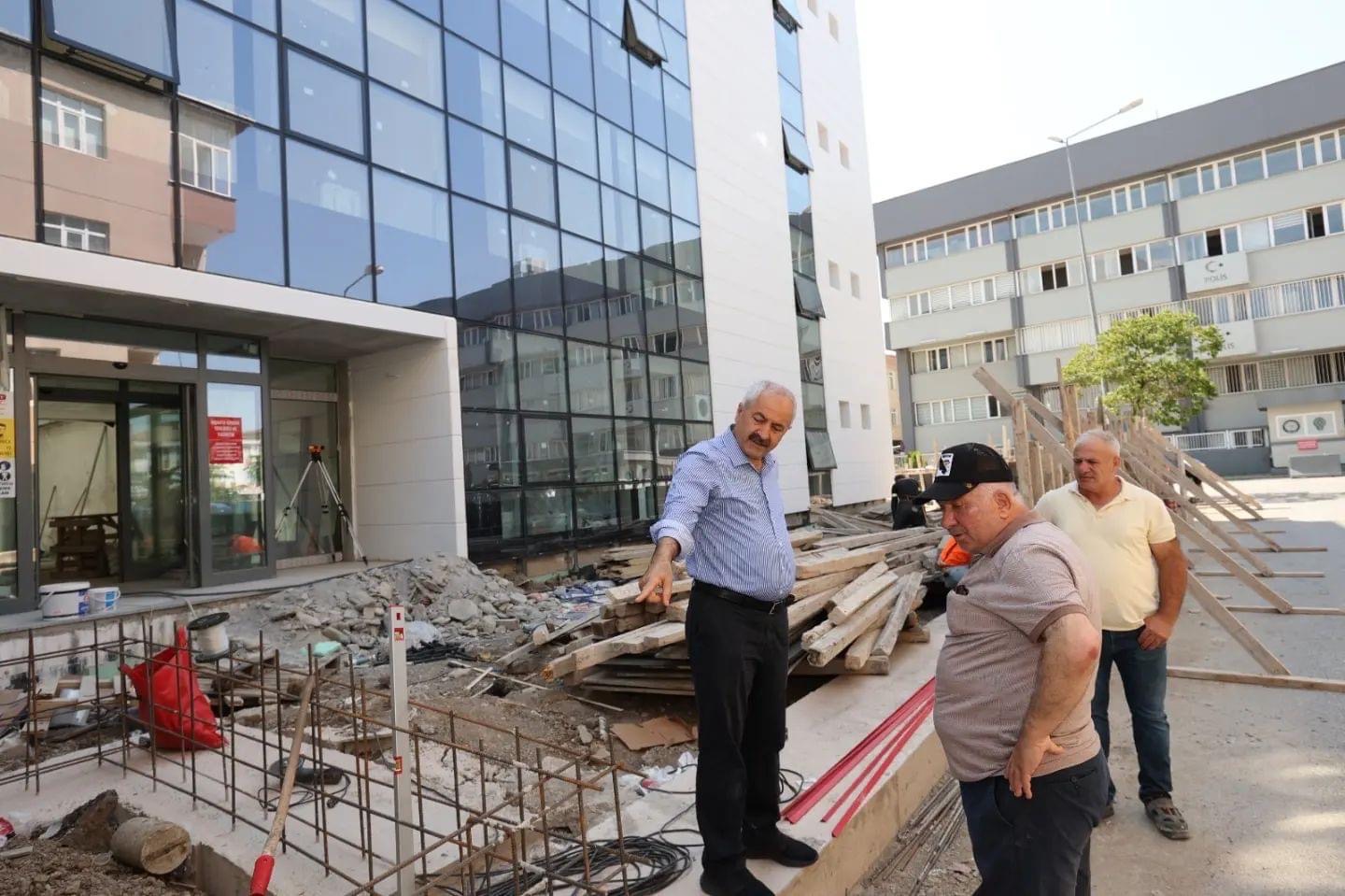 İlyas Bey Sağlıklı Yaşam Merkezi'nde çalışmalar sona yaklaşıyor İlyas Bey Sağlıklı Yaşam Merkezi'nde çalışmalar sona yaklaşıyor
