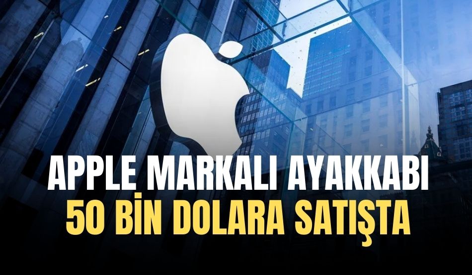 Apple markalı ayakkabı 50 bin dolara satışta