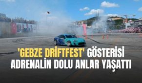 ‘Gebze Driftfest’ gösterisi adrenalin dolu anlar yaşattı