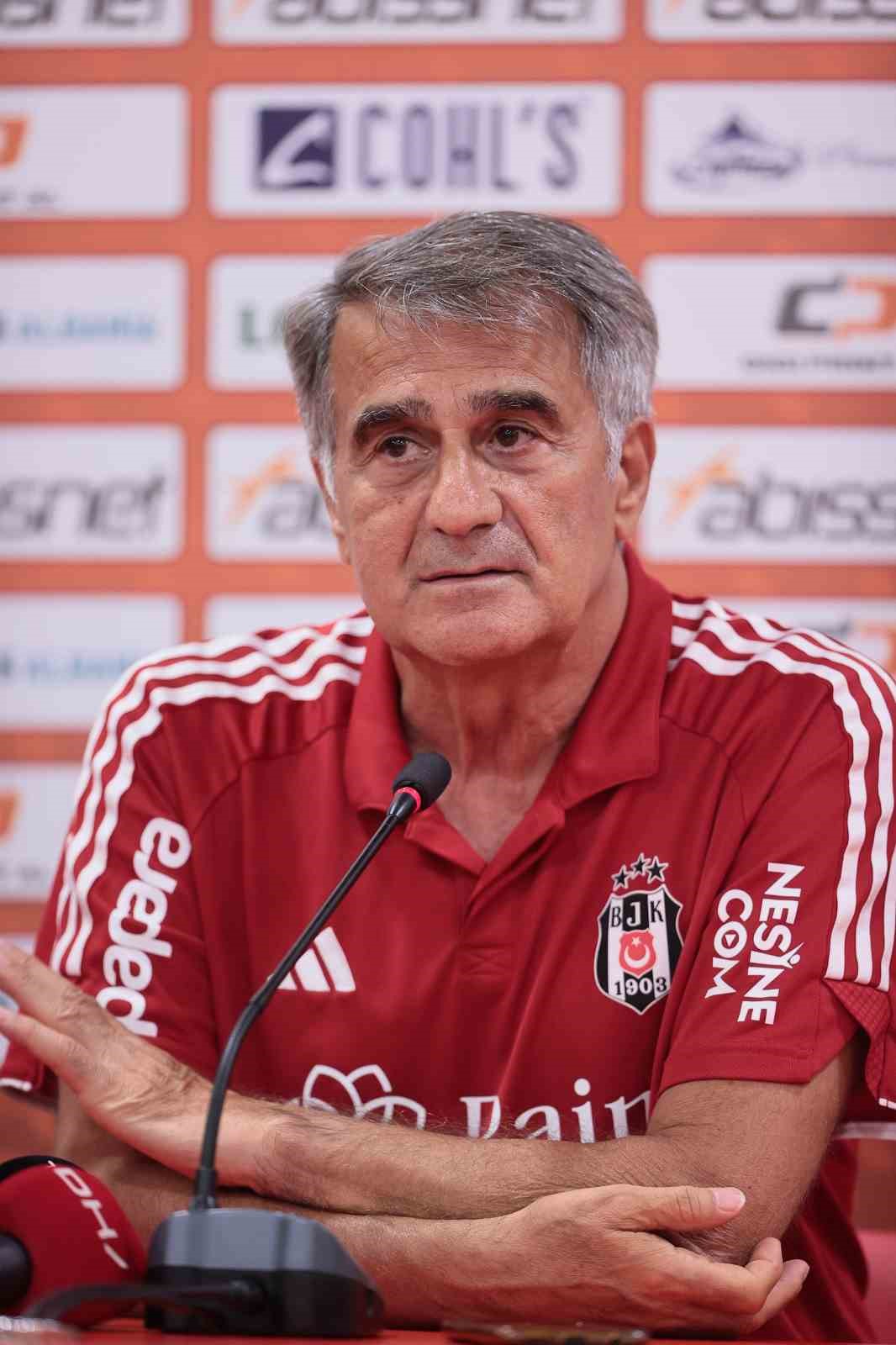 Şenol Güneş: “Burada da kendi oyunumuzu oynayarak kazanmak istiyoruz”