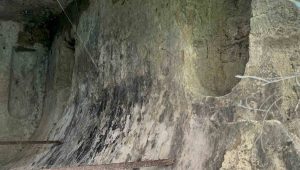 Bağcılar’da keşfedilen tarihi şapel dronla görüntülendi