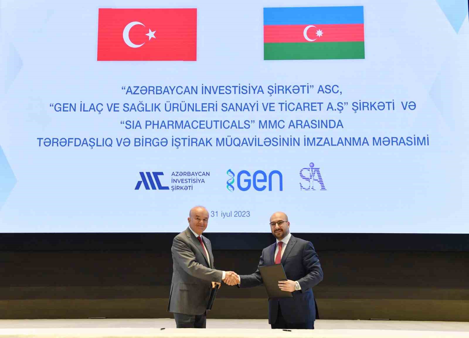 Türk ilaç firması Azerbaycan’a fabrika kuruyor