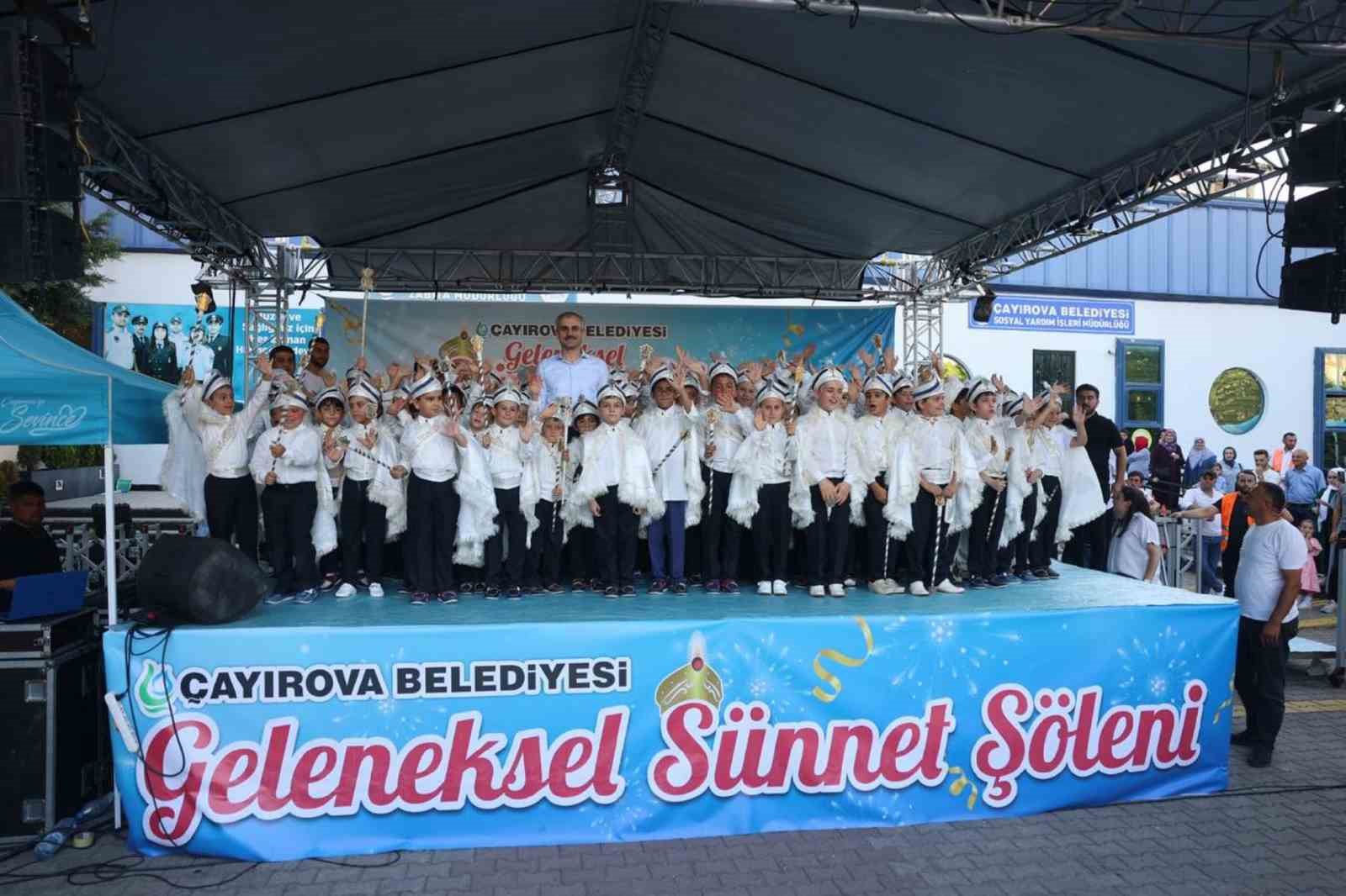 Çayırova’da geleneksel sünnet şöleni heyecanı