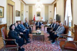 ATO heyeti, TBMM Başkanı Kurtulmuş’u ziyaret etti