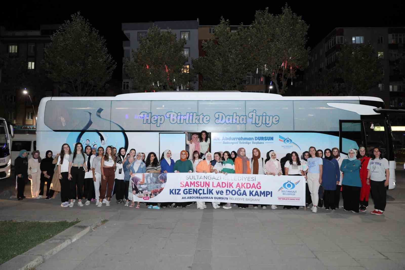 Sultangazili genç kızlara, Samsun Ladik’te tarih ve eğlence dolu kamp