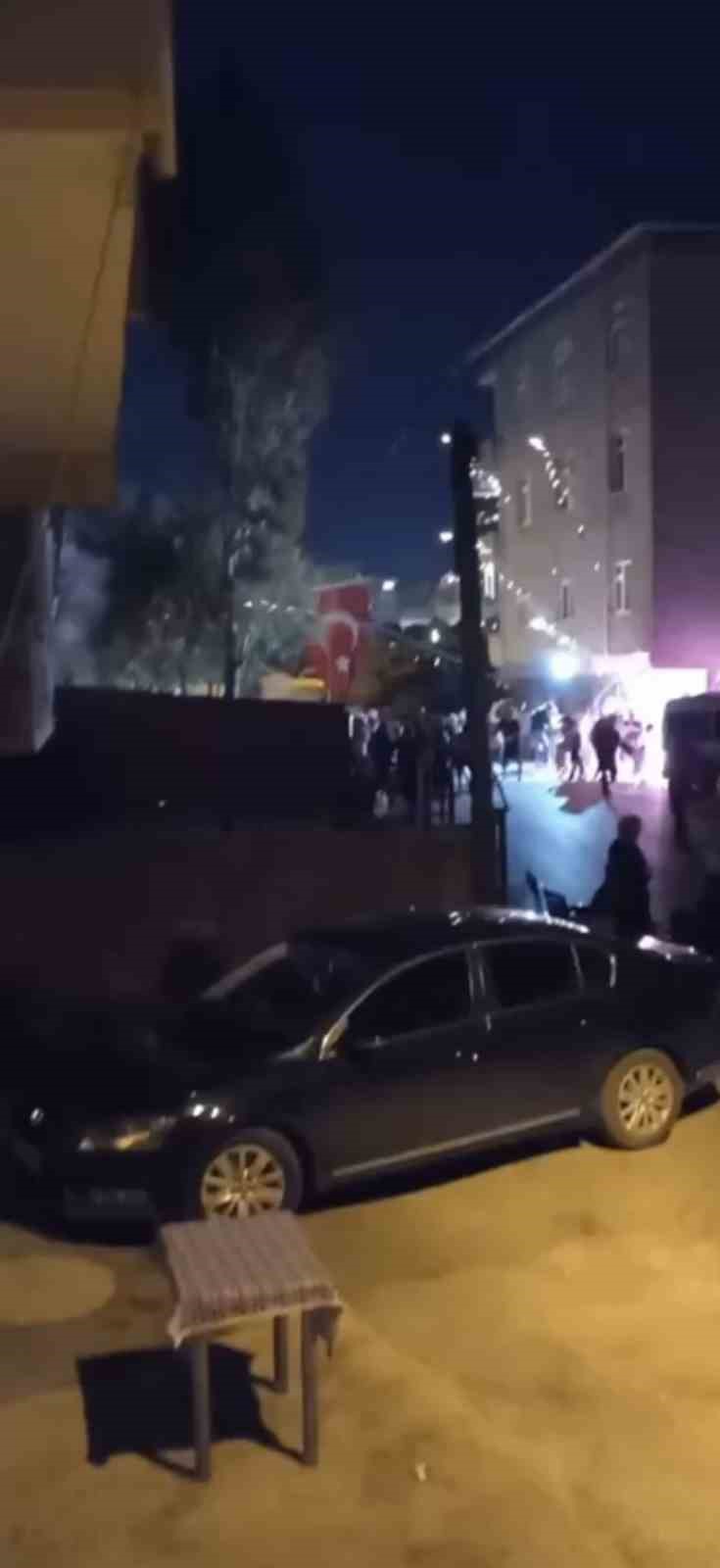 Ataşehir’de asker eğlencesinde tehlikeli anlar