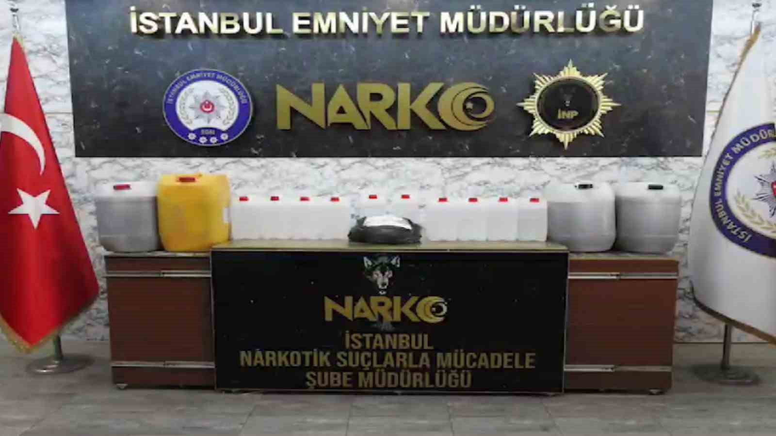 Ümraniye’de uyuşturucu operasyonu: 124 kilo metamfetamin ele geçirildi
