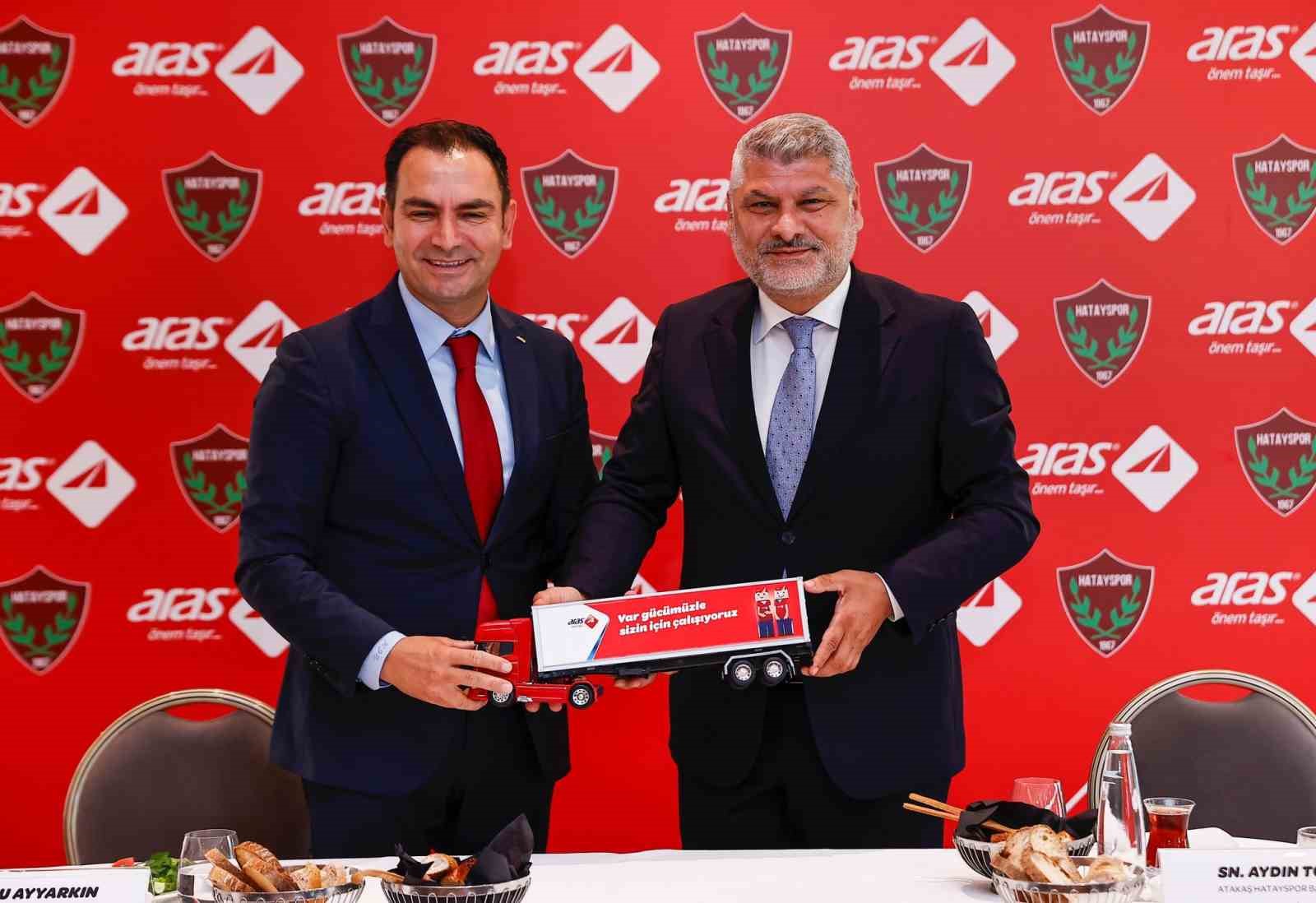 Aras Kargo’dan, Hatayspor’a gönül desteği