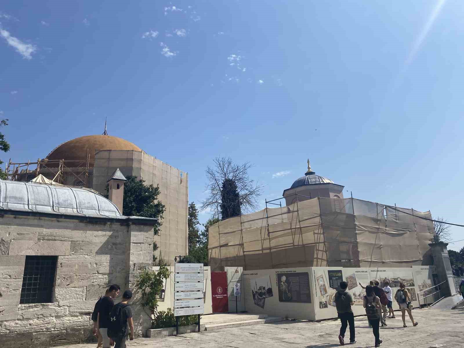 Ayasofya-i Kebir Camii Şerifi’nde restorasyon başladı