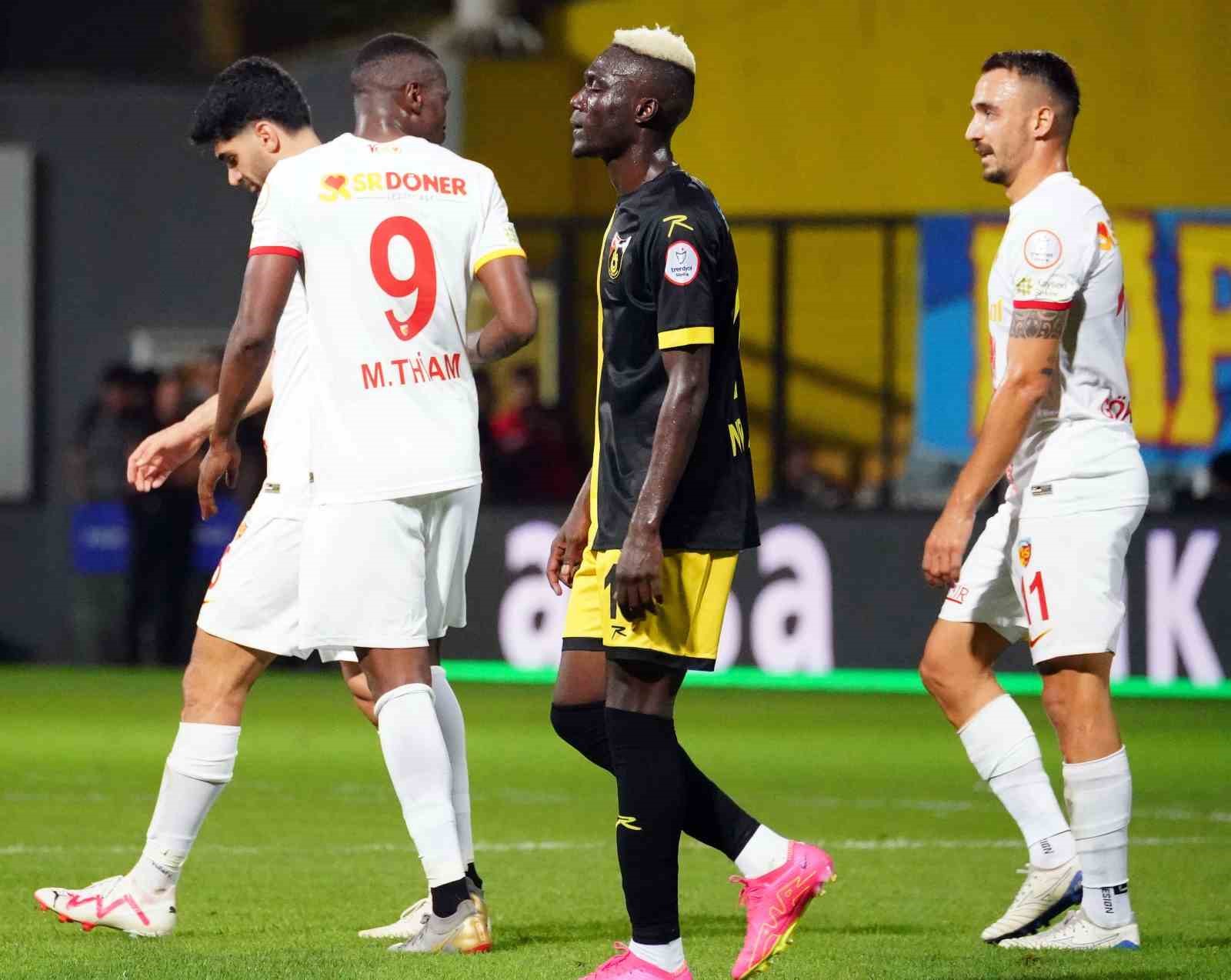 Trendyol Süper Lig: İstanbulspor: 1 – Kayserispor: 1 (Maç sonucu)