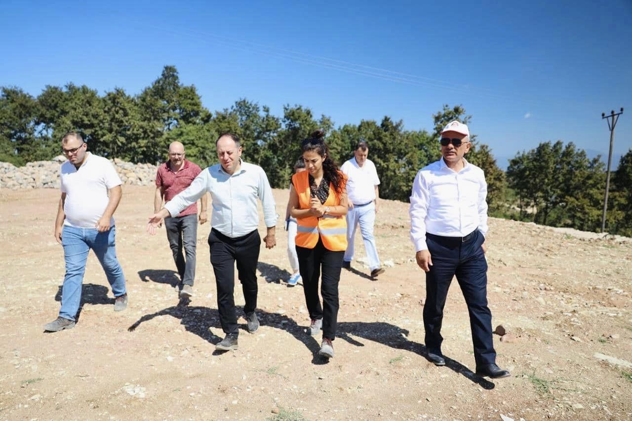 İlimtepe Millet Bahçesi’nde çalışmalar sürüyor