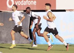 Beşiktaş, Dinamo Kiev maçının hazırlıklarına devam etti