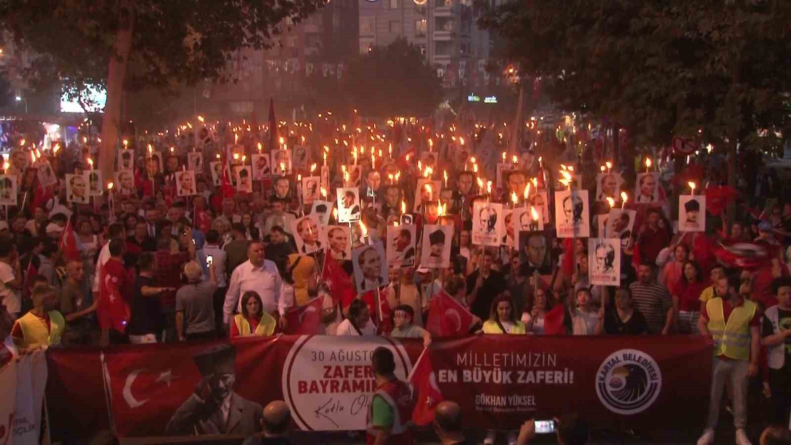 Kartal’da 30 Ağustos Zafer Bayramı coşkuyla kutlandı