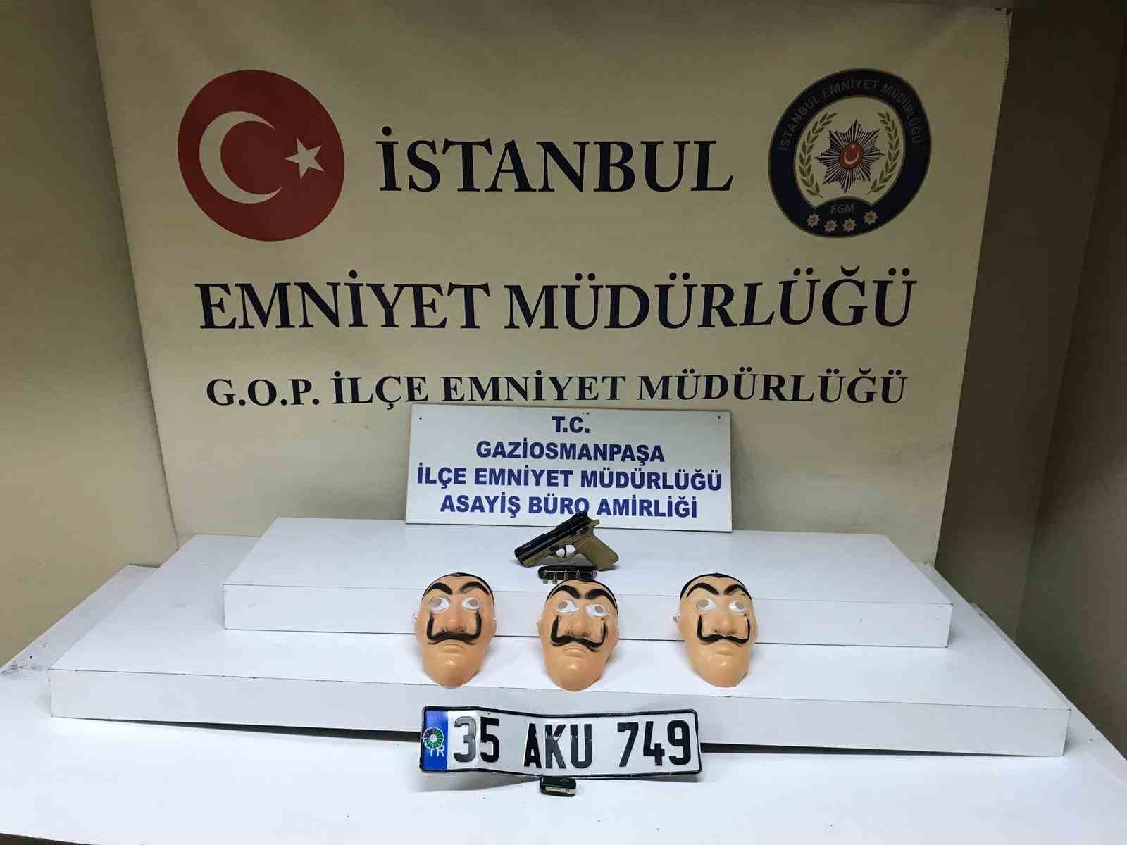 Ünlü diziden ilham aldılar ‘Dali’ maskesi takıp soyguna çıktılar