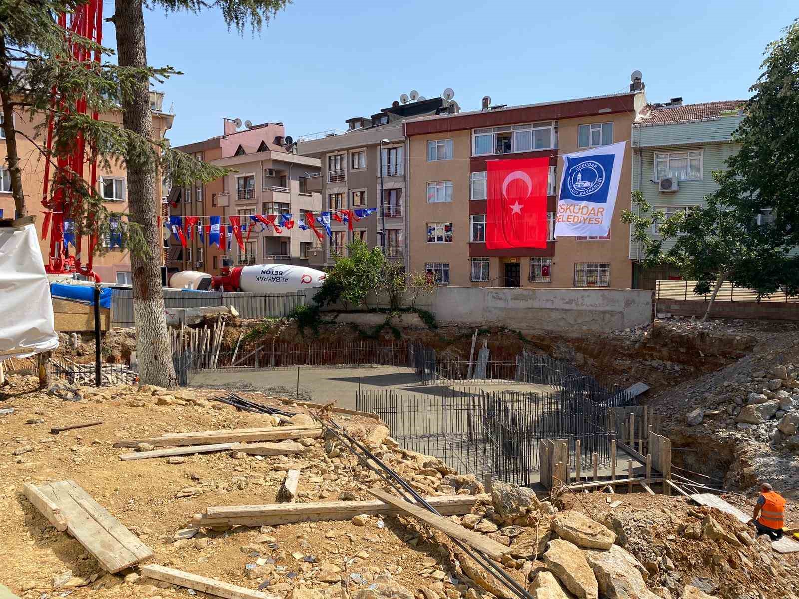 Üsküdar’da Mahmut Armağan Camii’nin temeli atıldı