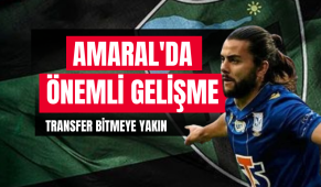 Amaral, adım adım Kocaelispor’a!