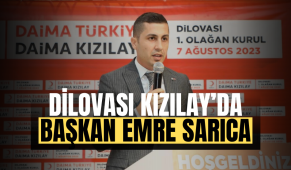 Dilovası Kızılay’da Başkan Emre Sarıca
