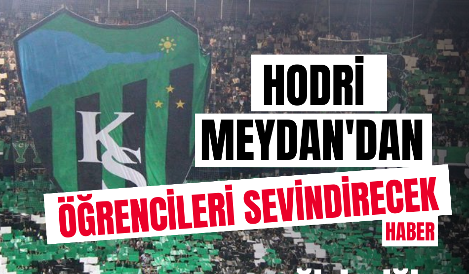 Hodri Meydan bu senede öğrencilerin bilet ücretini karşılıyor!