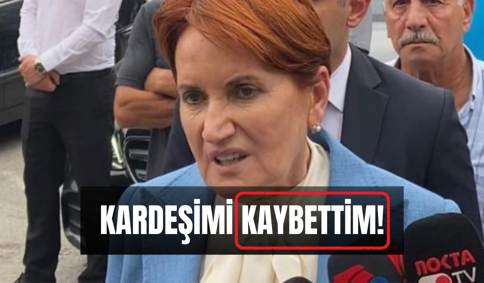 Kardeşimi kaybettim!