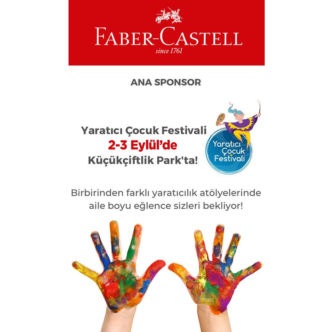 Faber-Castell’den Yaratıcı Çocuk Festivali’ne katkı