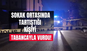 Kocaeli’de bir kişi sokak ortasında tartıştığı kişiyi tabancayla vurdu