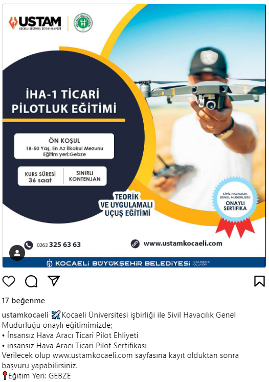 Gebze'de pilotluk eğitimi Gebze'de pilotluk eğitimi