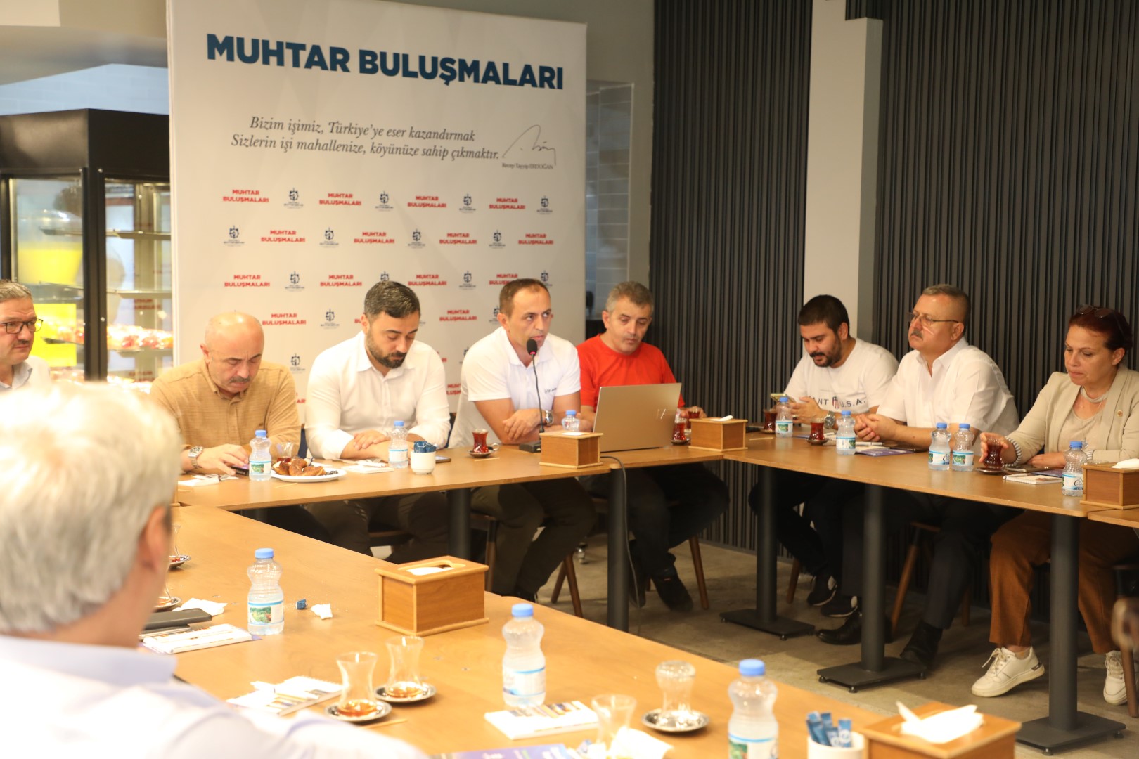 ‘Batı Yakası’ muhtarları proje inceledi! ‘Batı Yakası’ muhtarları proje inceledi!