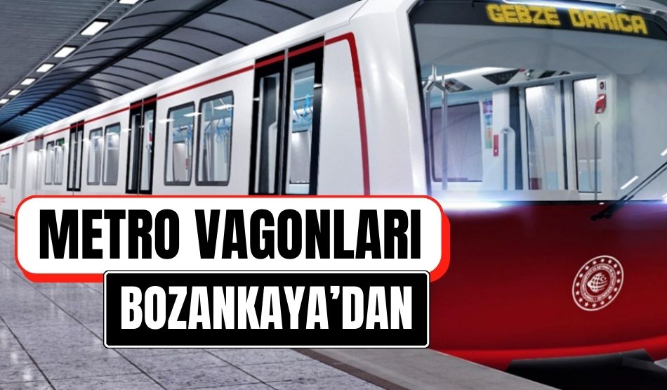 Metro vagonları Bozankaya’dan