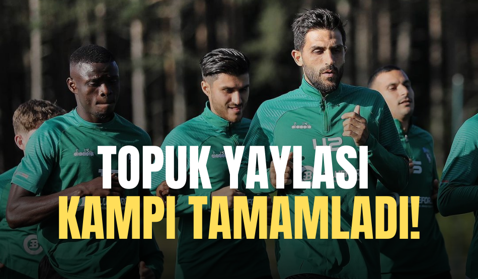 Kocaelispor, Topuk Yaylası kampını tamamladı!