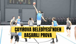 Çayırova Belediyesi’nden başarılı prova