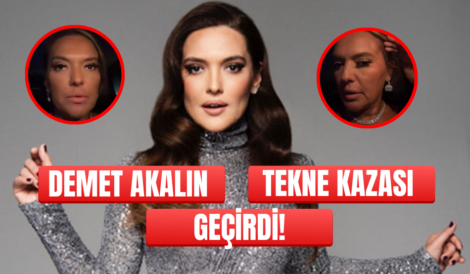 Demet Akalın Tekne Kazası Geçirdi!