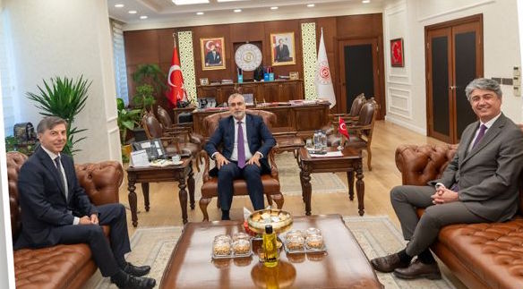 Murat Savcı Bakan Işıkhan’a konuk oldu