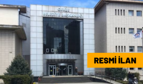 Gebze Belediye Başkanlığından İlan
