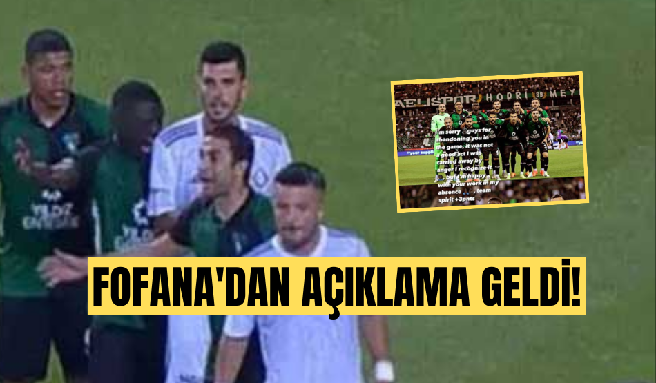 Fofana’dan açıklama geldi!