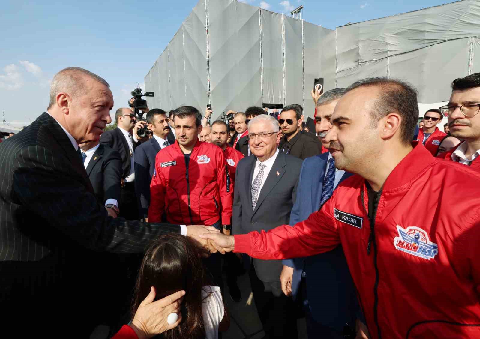 Cumhurbaşkanı Erdoğan: “TEKNOFEST benim adeta evladım gibidir”
