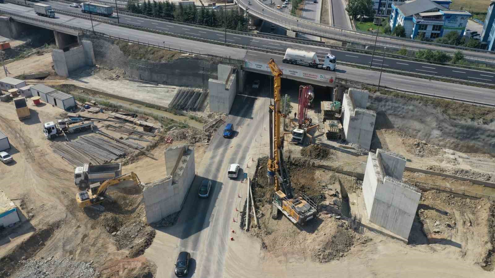 Yeşilova-Solaklar Kavşağı Projesi’nde ilerleme yüzde 40