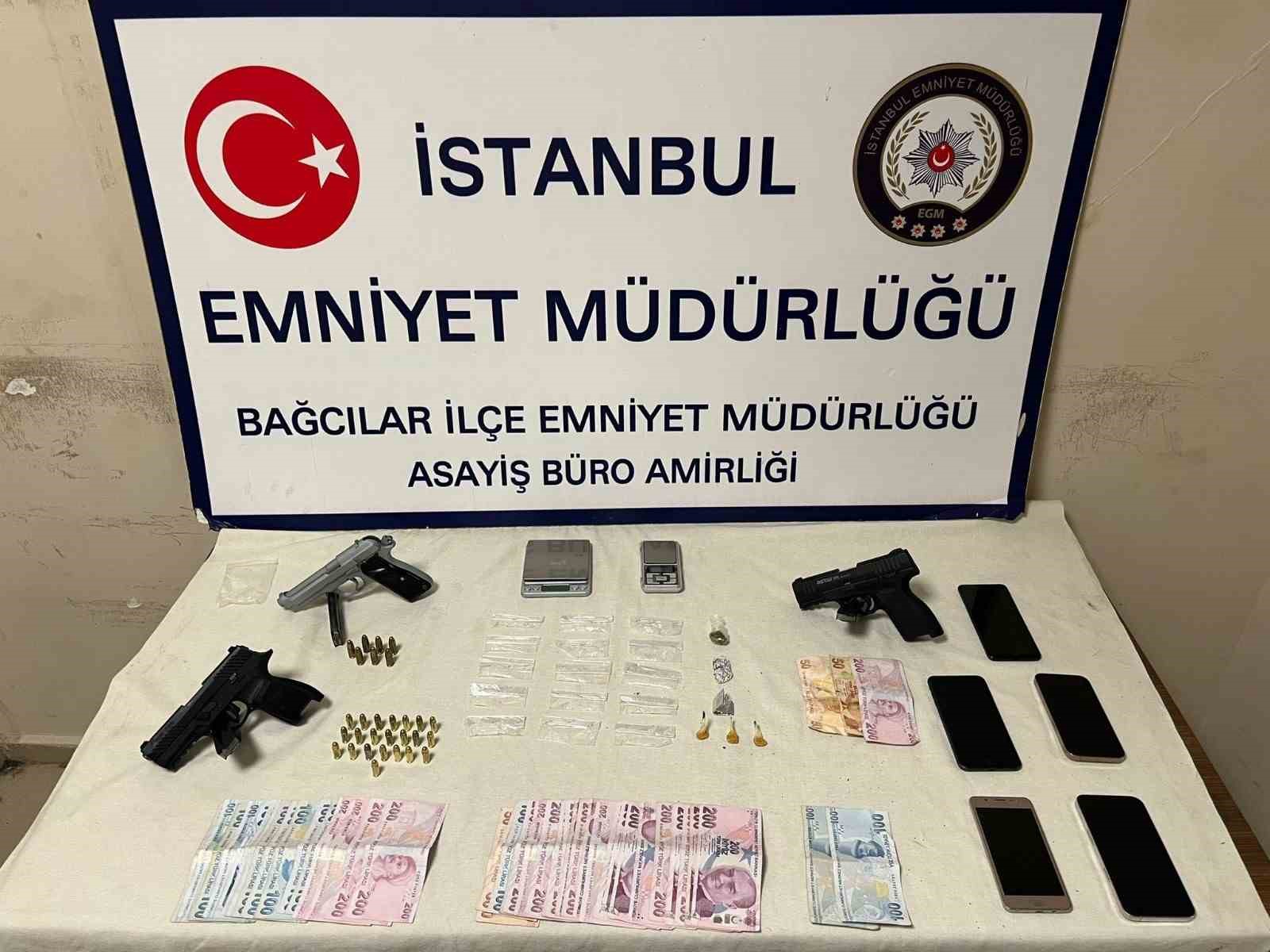 Bağcılar’da uyuşturucu operasyonu